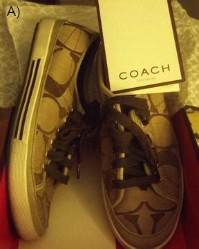 replica coach wedge shoes|how to spot coach shoes.